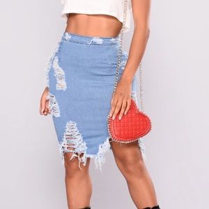 NEW Denim Skirt